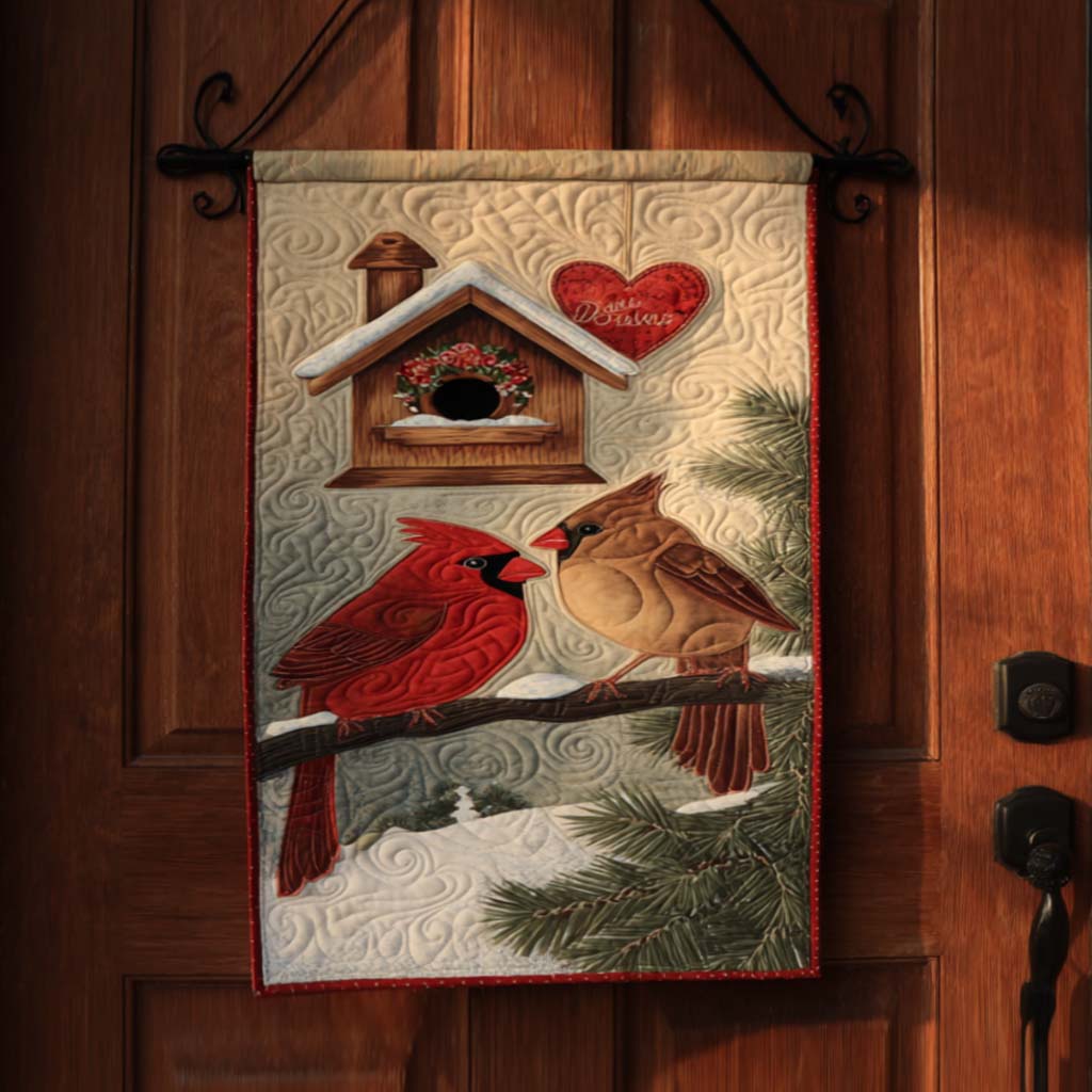 Cardinal Spirit Quilted Door Banner NCU0NNT2476