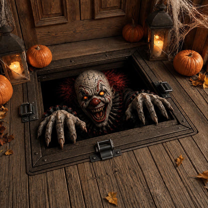 Carnival Nightmare Custom Shape Doormat NCU0DV2422