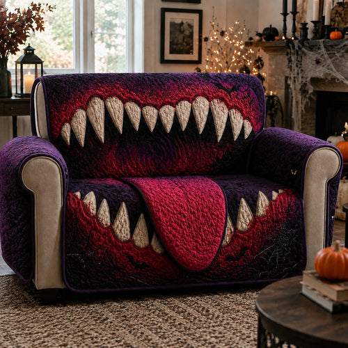 Carnival Nightmare Quilted Sofa Cover NCU0DV2424
