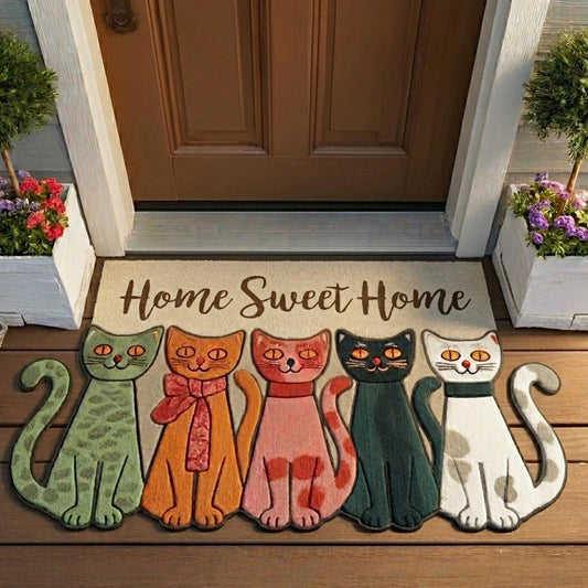Cat Haven Custom Shape Doormat NCU0DV2087