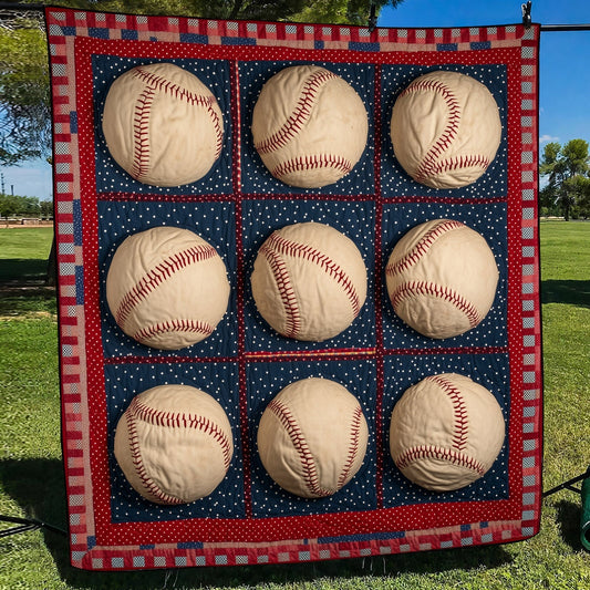 Catch and Throw Quilted Blanket NCU0TH1465