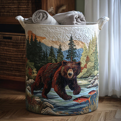 Catch of the Wild Quilted Laundry Basket NCU0PTT1754