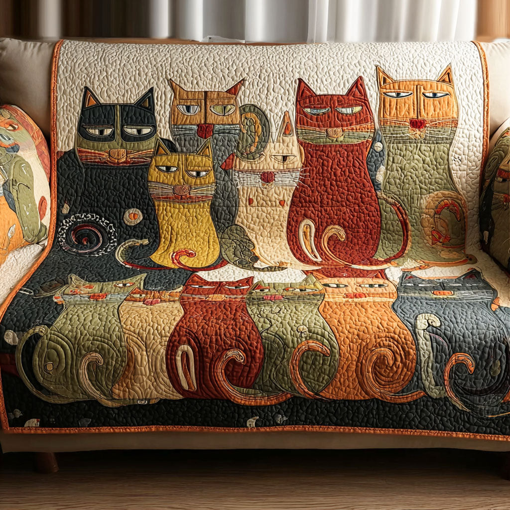 Catnap Comfort Quilted Sofa Cover NCU0PTT2138