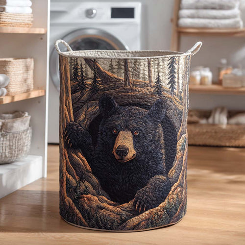 Cave Dweller Quilted Laundry Basket NCU0NXD506