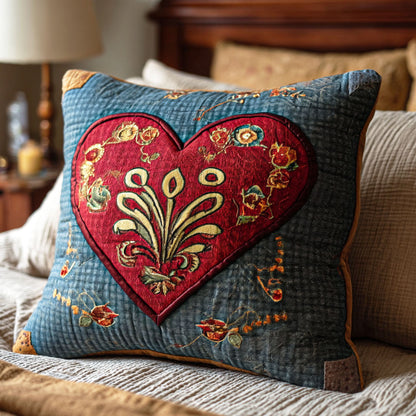 Cedar Bloom 1 Quilted Pillow Case NCU0NTD1249