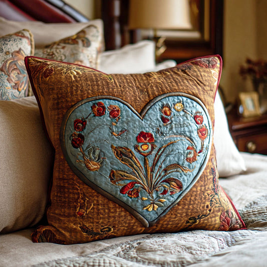 Cedar Bloom 2 Quilted Pillow Case NCU0NTD1249