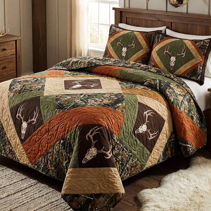 Cedar Lodge 3-Piece Quilted Bedding Set NCU0NXD1740