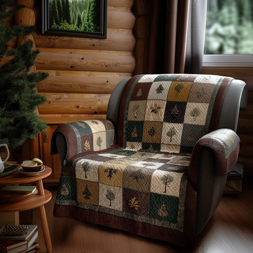 Cedar Ridge Lodge Quilted Sofa Cover NCU0PTT2836