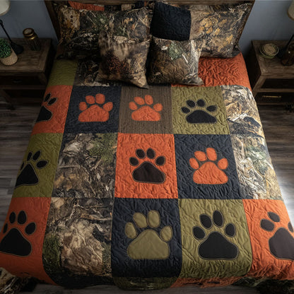 Cedar Ridge Tracks 3-Piece Quilted Bedding Set NCU0PTT2683