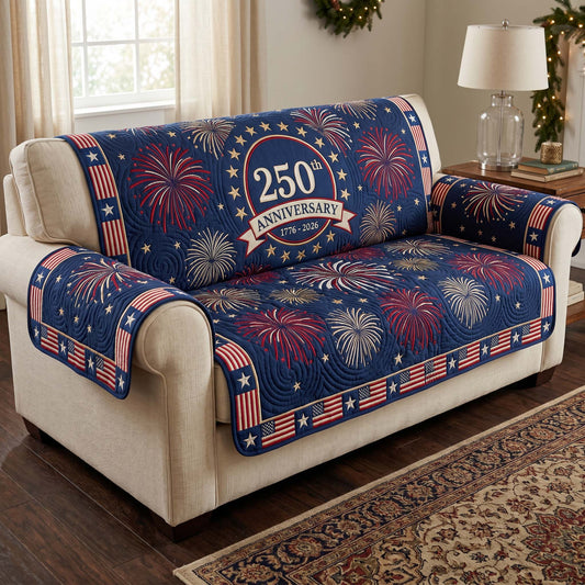 Celebration Night Sky Quilted Sofa Cover NCU0HNH1040