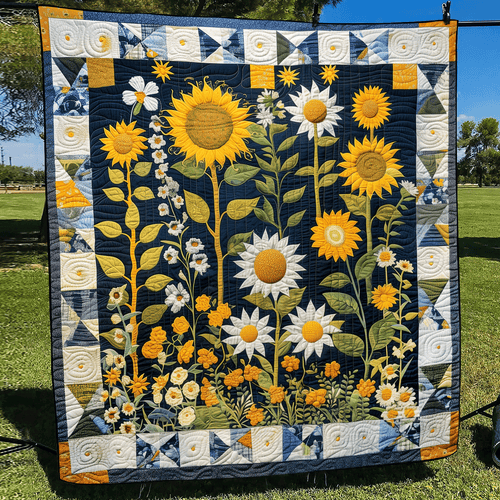 Celestial Garden Quilted Blanket NCU0TH1008