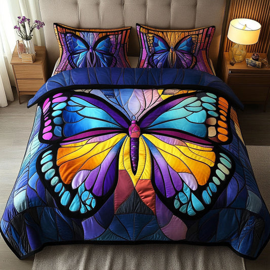 Celestial Beauty 3-Piece Quilted Bedding Set NCU0NNT591
