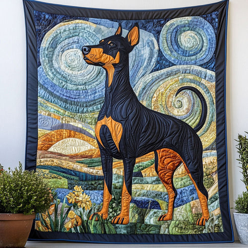 Celestial Canine Quilted Blanket NCU0NNT814