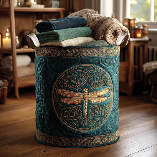 Celestial Flight Quilted Laundry Basket NCU0NTV484