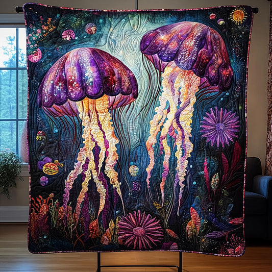 Celestial Jelly Wonderland Quilted Blanket NCU0PTT170