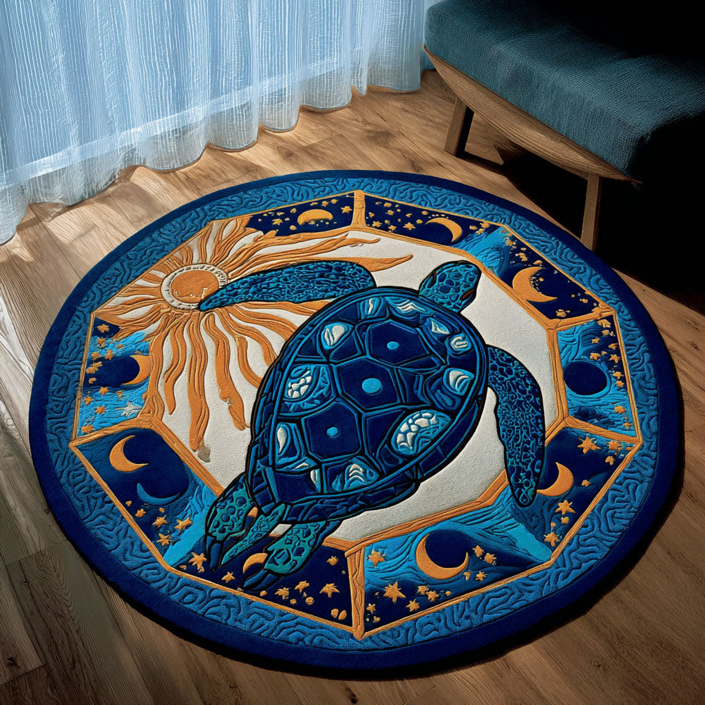 Celestial Journey Round Carpet NCU0PT9869 – Quiltnest