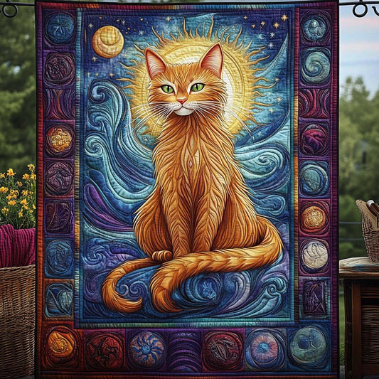Celestial Kitty Quilted Blanket NCU0DQQ0103