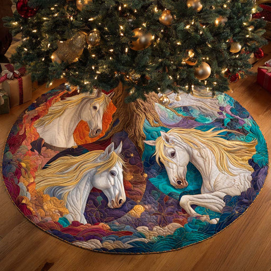 Celestial Mane Quilted Tree Skirt NCU0NXD638