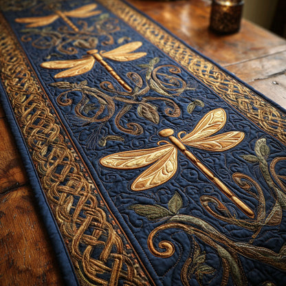 Dragonfly Quilted Table Runner NCU0QN068