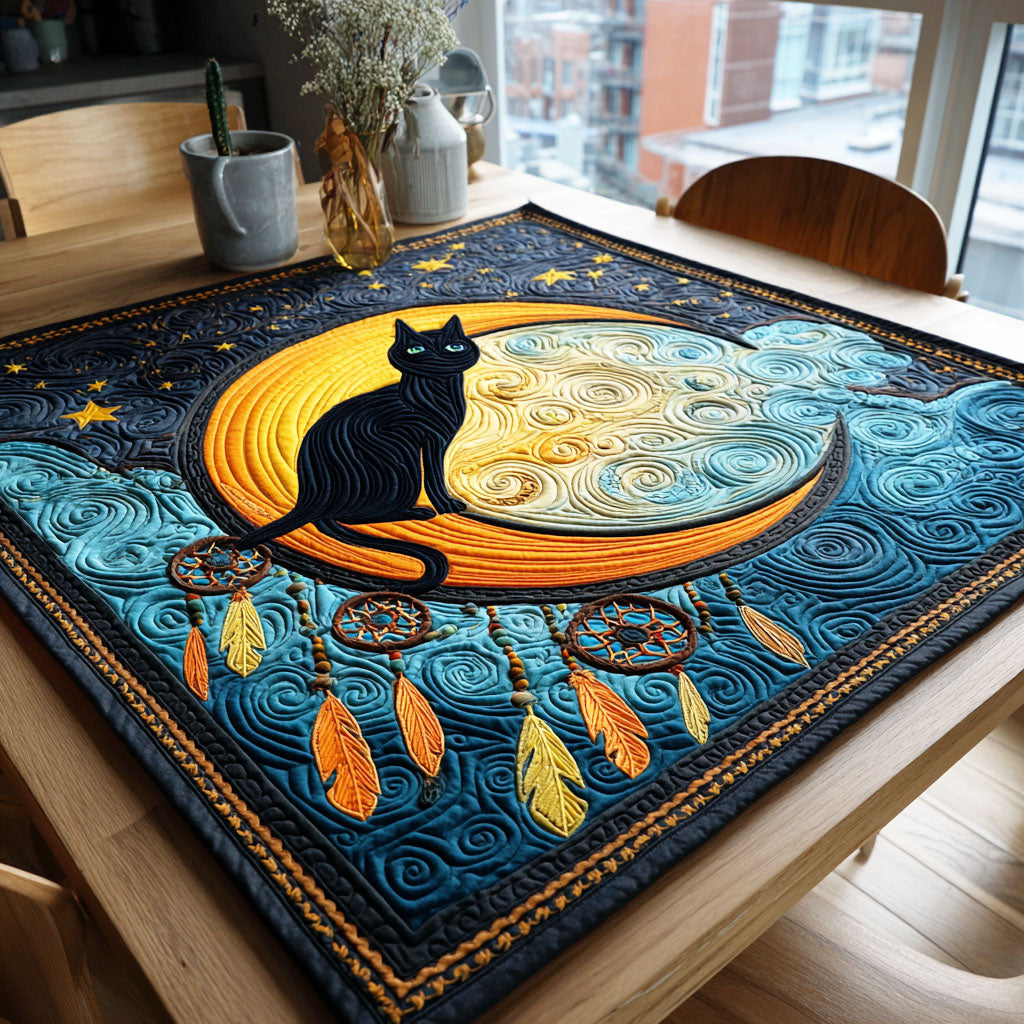 Celestial Tail Quilted Table Topper NCU0NTD236