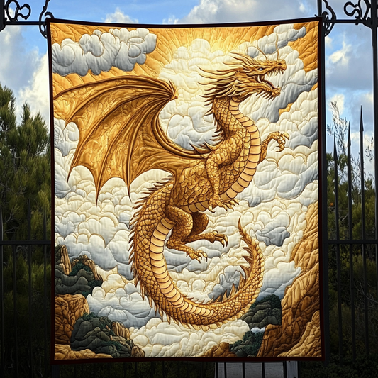 Celestial Wyrm Quilted Blanket NCU0DK849