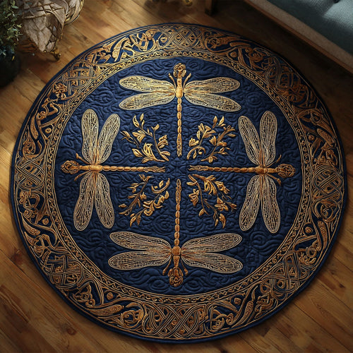 Celtic Quartet Quilted Round Mat NCU0NTV558