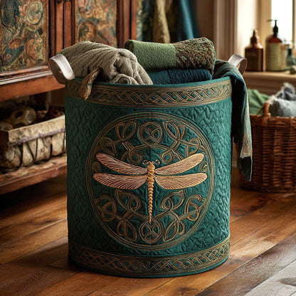 Celtic Winged Grace Quilted Laundry Basket NCU0NTV490