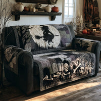 Cemetery Shadows Quilted Sofa Cover NCU0PTT3240