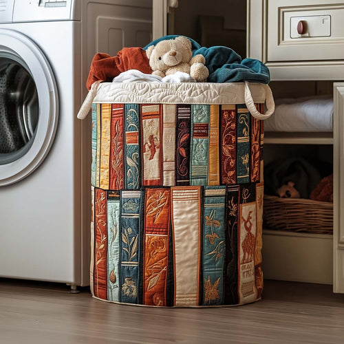 Chapter Corner Quilted Laundry Basket NCU0NNT1120