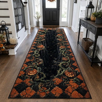Checkered Shadow Bramble Runner Carpet NCU0PVL1005