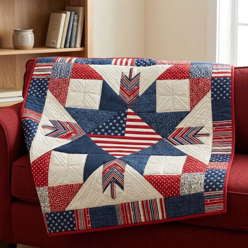 Chevron Star Quilted Blanket NCU0DQQ0540