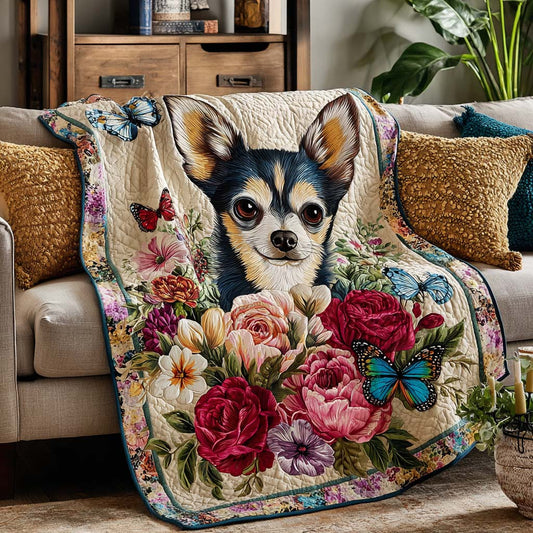 Chihuahua Spirit Quilted Blanket NCU0NNT2734