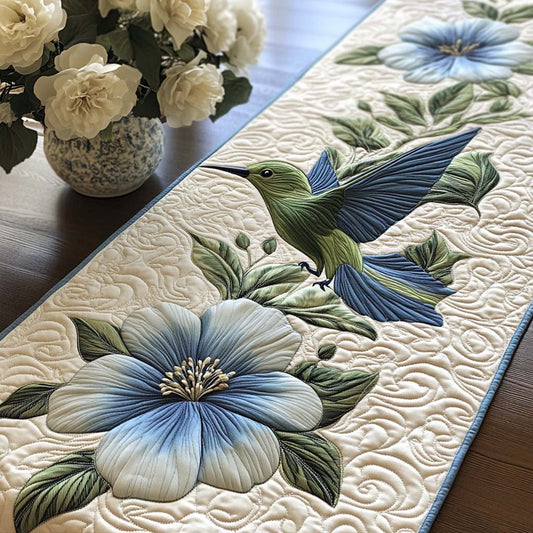 Chirping Beauty Quilted Table Runner NCU0NNT2184