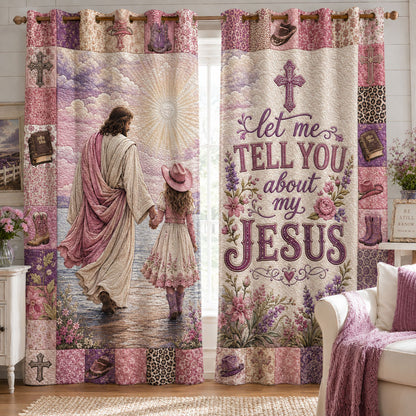 Chosen by Heaven Quilted Curtains NCU0PTT3357