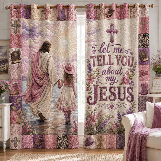 Chosen by Heaven Quilted Curtains NCU0PTT3357