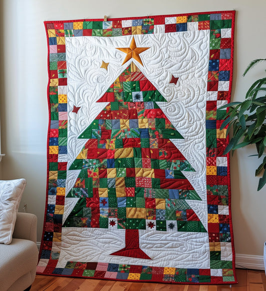 Christmas Cheer Quilted Blanket NCU0PT142