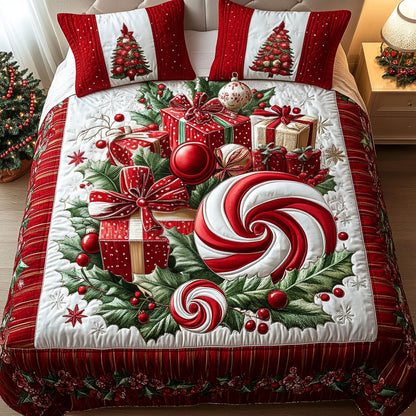 Christmas Dream 3-Piece Quilted Bedding Set NCU0NNT162