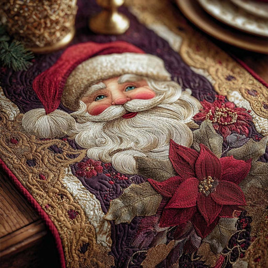 Christmas Bloom Quilted Table Runner NCU0DQQ097