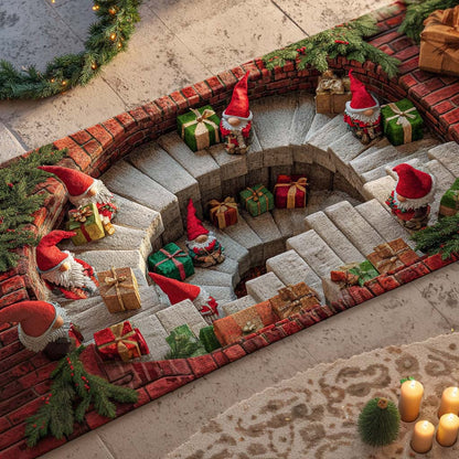 Christmas Gathering Pit Runner Carpet NCU0XD1540