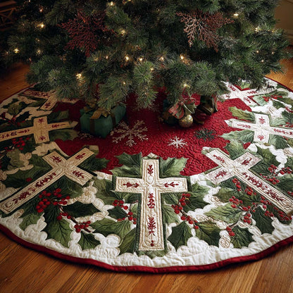 Christmas Hope Christmas Quilted Tree Skirt NCU0NNT2485