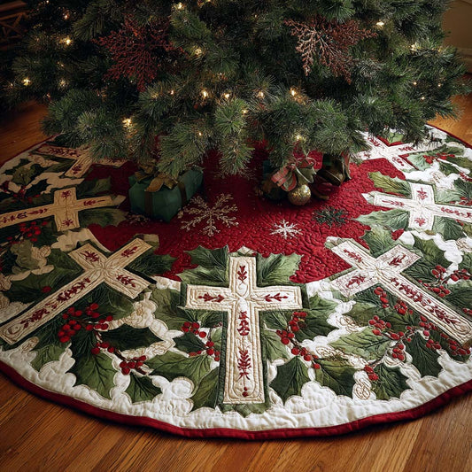 Christmas Hope Christmas Quilted Tree Skirt NCU0NNT2485