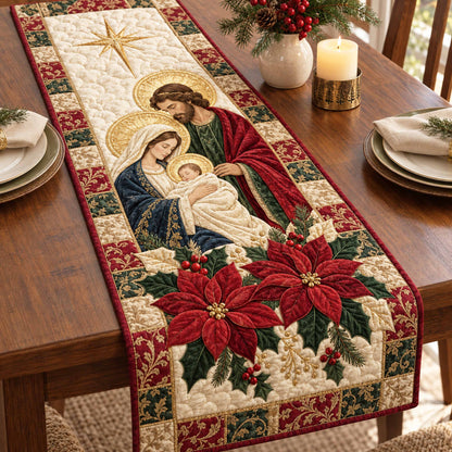 Christmas Promise Quilted Table Runner NCU0NTD2334