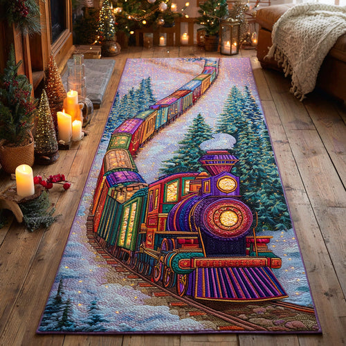 Christmas Rail Voyage Runner Carpet NCU0TD1356