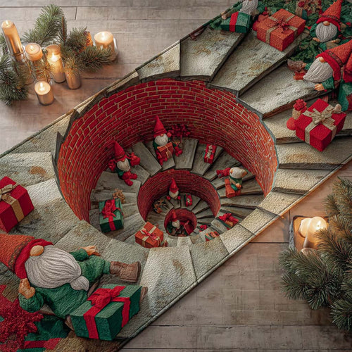 Christmas Spiral Pit Runner Carpet NCU0XD1536