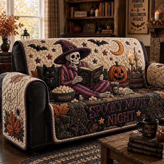 Cinematic Witching Hour Quilted Sofa Cover NCU0PVL1050