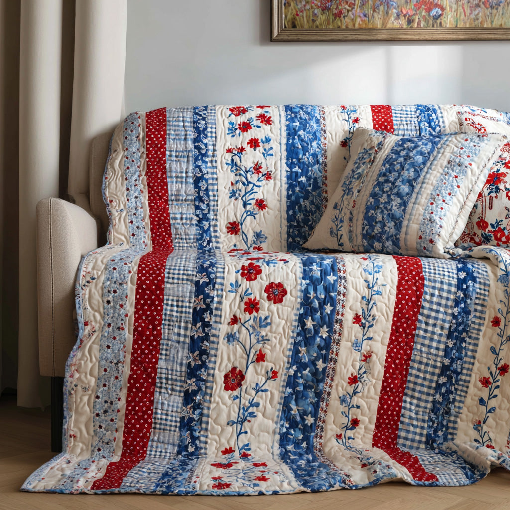 Classic Americana Quilted Blanket NCU0LDH510
