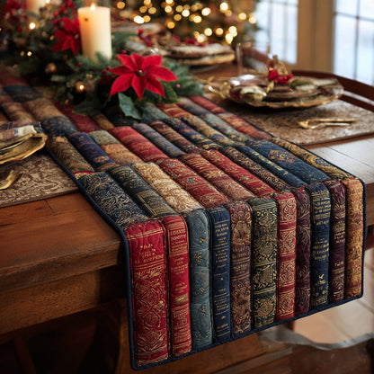 Classic Booklane Quilted Table Runner NCU0NTV801