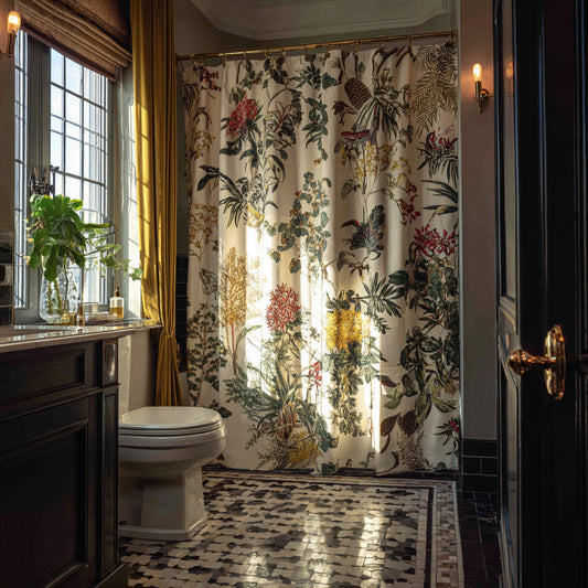 Classic Botanicals Shower Curtain NCU0LDH564