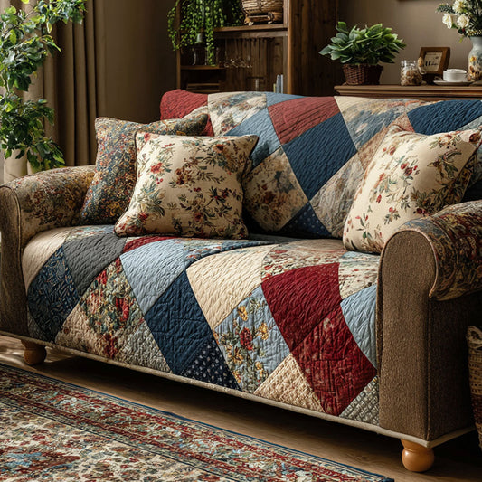 Classic Comfort Quilted Sofa Cover NCU0NNT2868