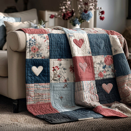 Classic Country Love Quilted Blanket NCU0LDH258